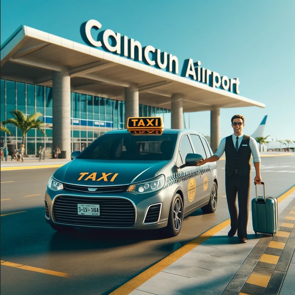 Is it easy to get a taxi from Cancun airport to Playa del Carmen